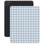 Pastel Picnic | Blue Gingham iPad Case