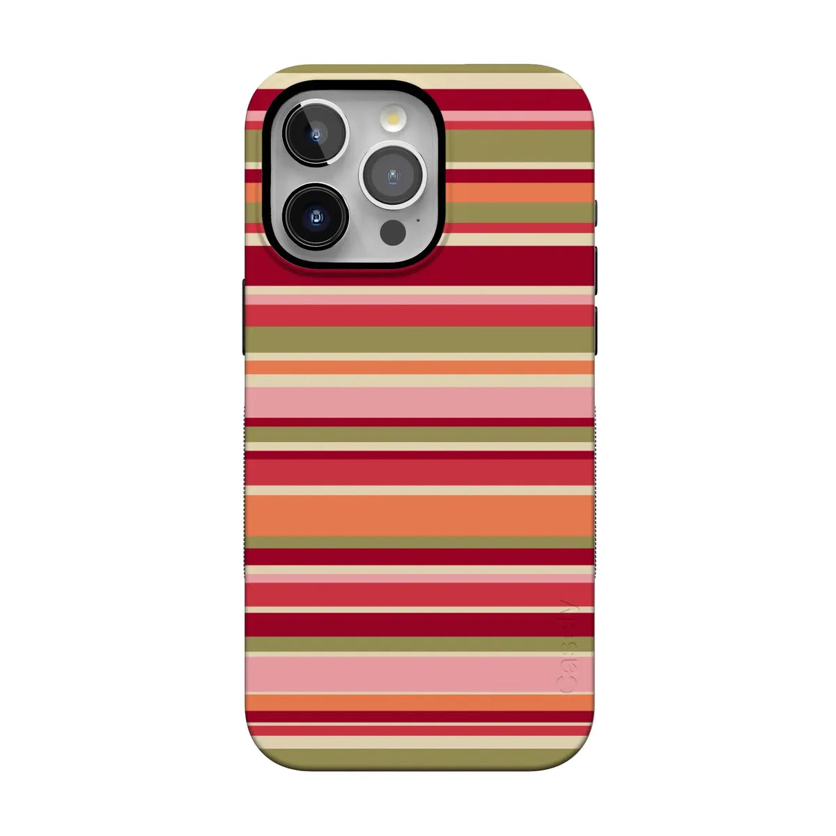 Citrus Stripes | Poolside Print Case - iPhone 15 Pro