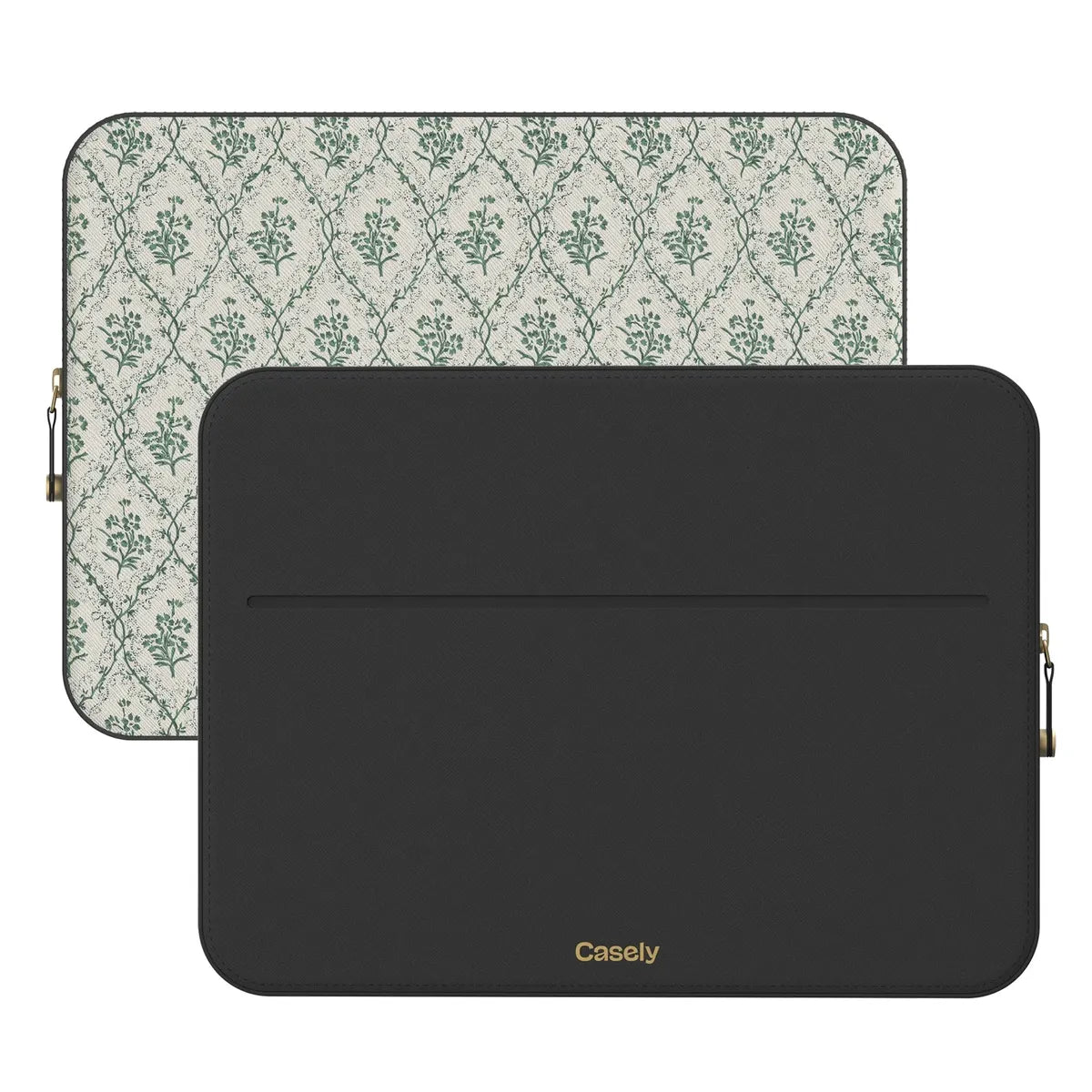 Sage Tapestry | Floral Vines Laptop Case