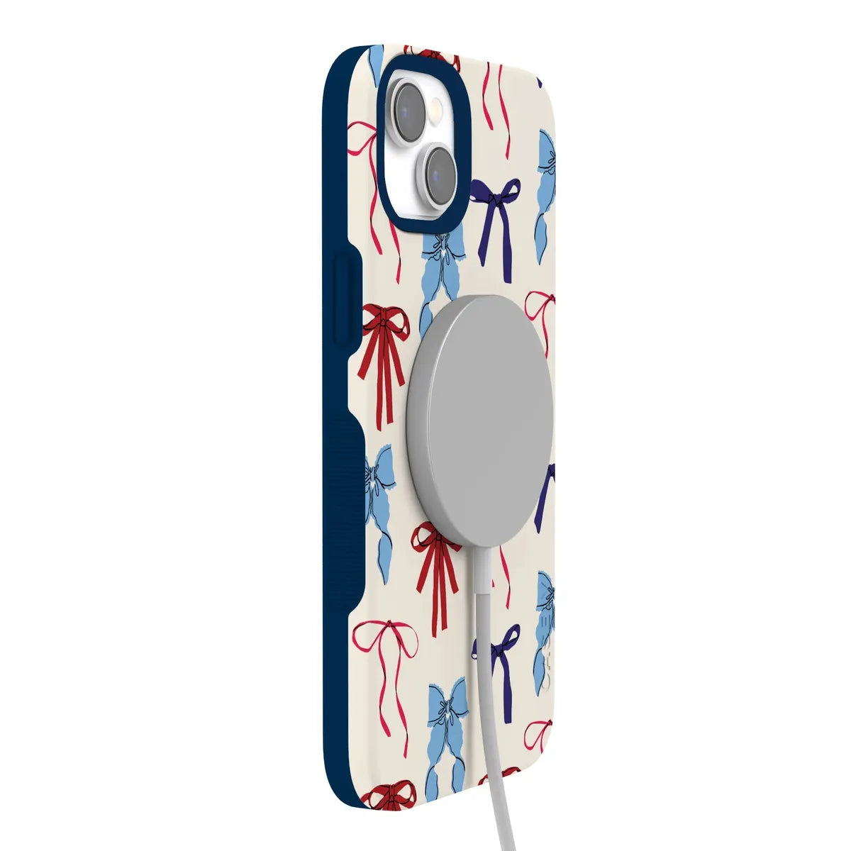American Girlie | Red White & Blue Bows Case
