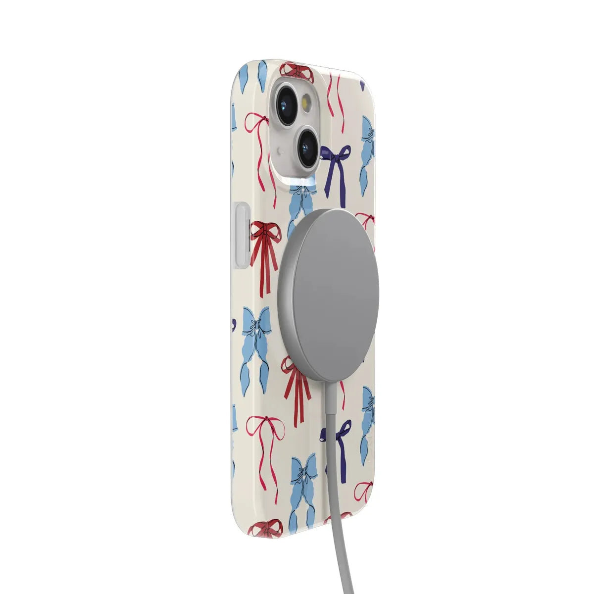 American Girlie | Red White & Blue Bows Case