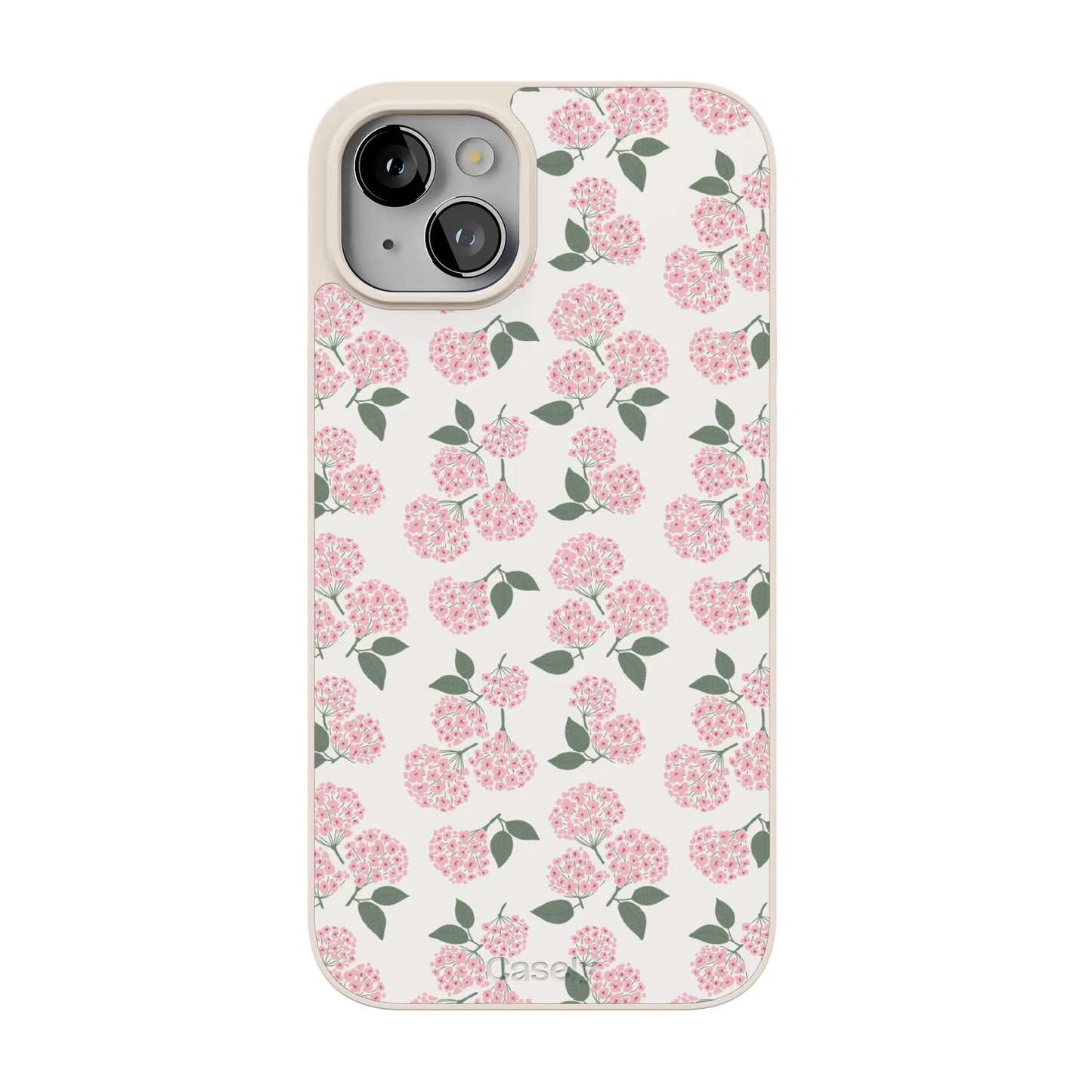 Nantucket Cottage | Pink Hydrangea Case - iPhone 13
