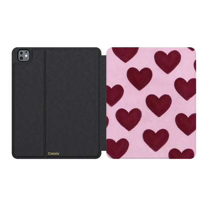 Whole Lotta Love | Plum Hearts iPad Case