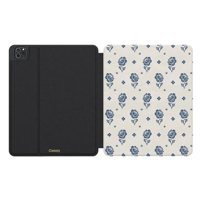 Seaside Stitch | Vintage Roses iPad Case