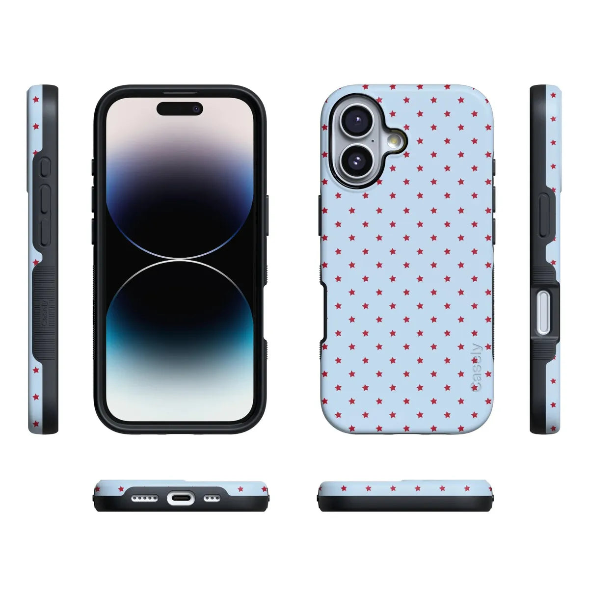 Tiny Stars | Red & Blue Case