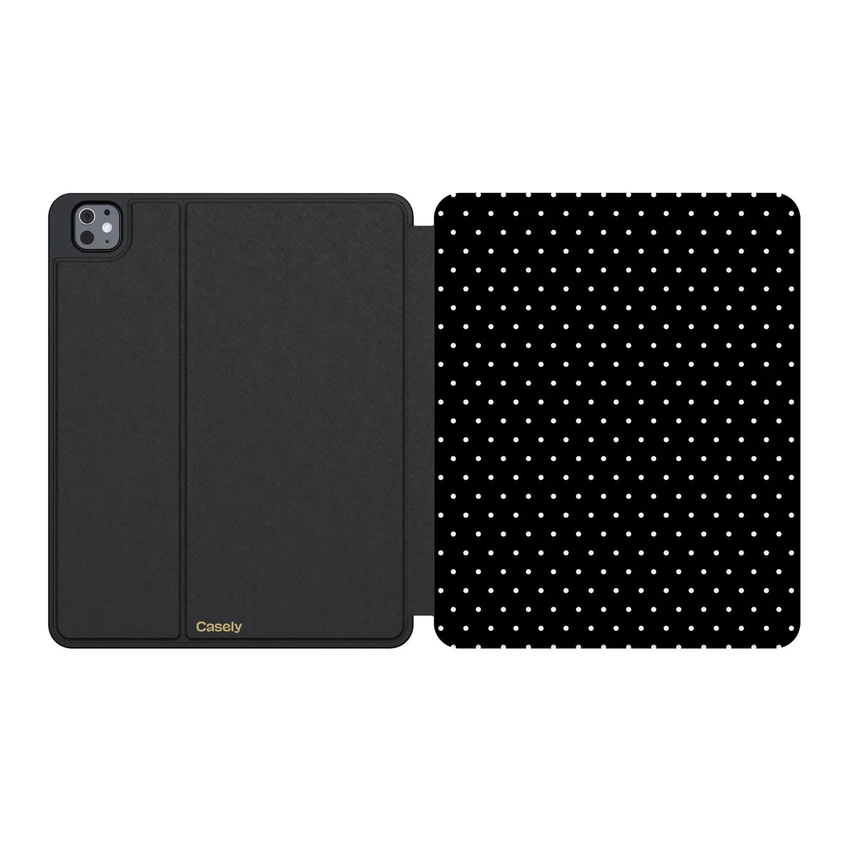 On the Dot | White Polka Dot iPad Case