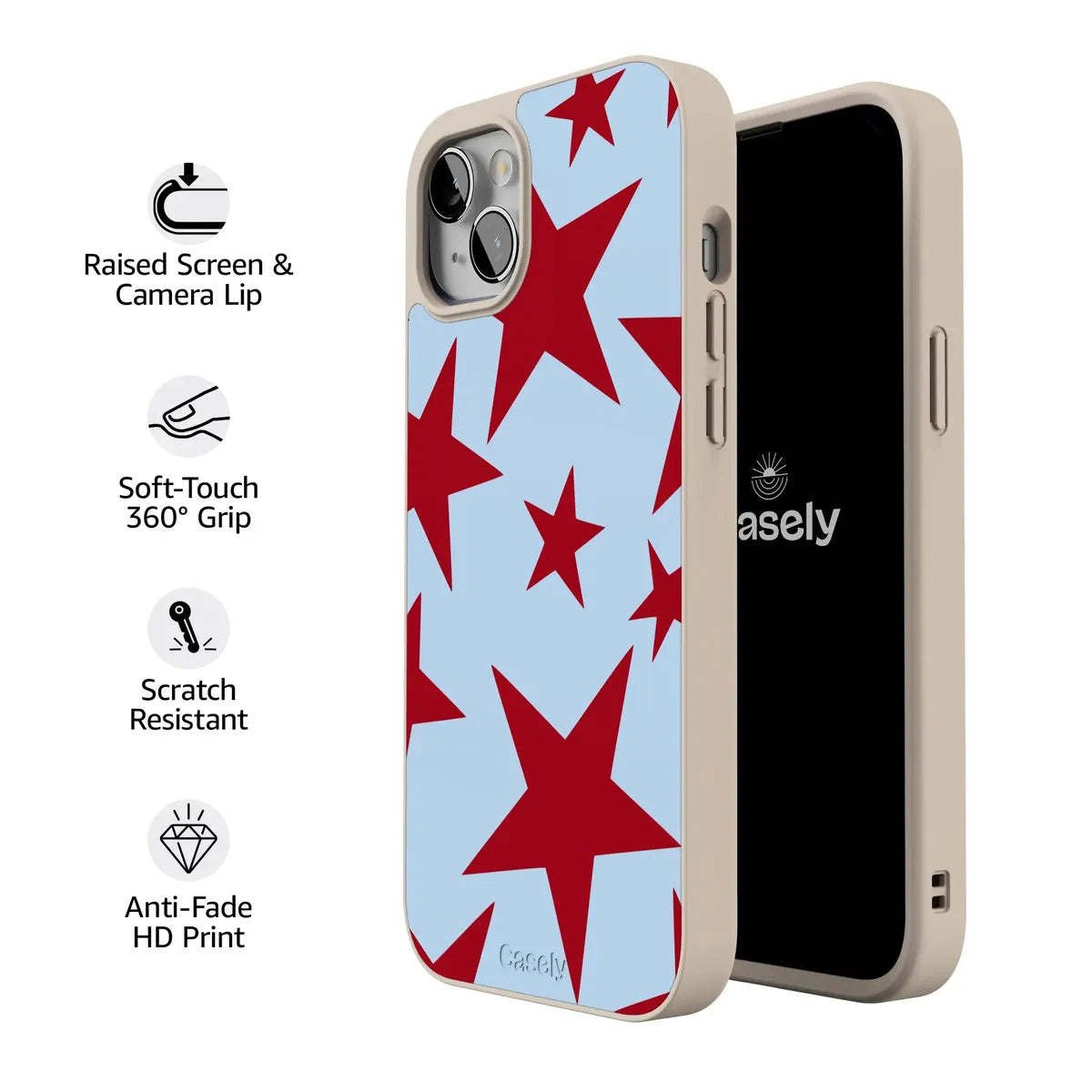 Stars Align | Blue & Red Stars Case