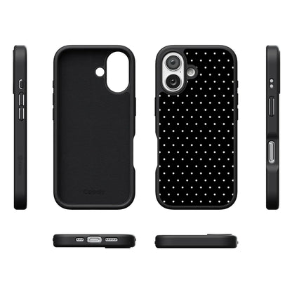 On the Dot | White Polka Dot Case