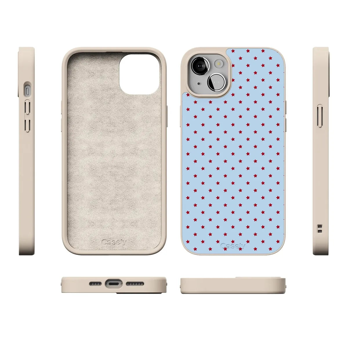 Tiny Stars | Red & Blue Case