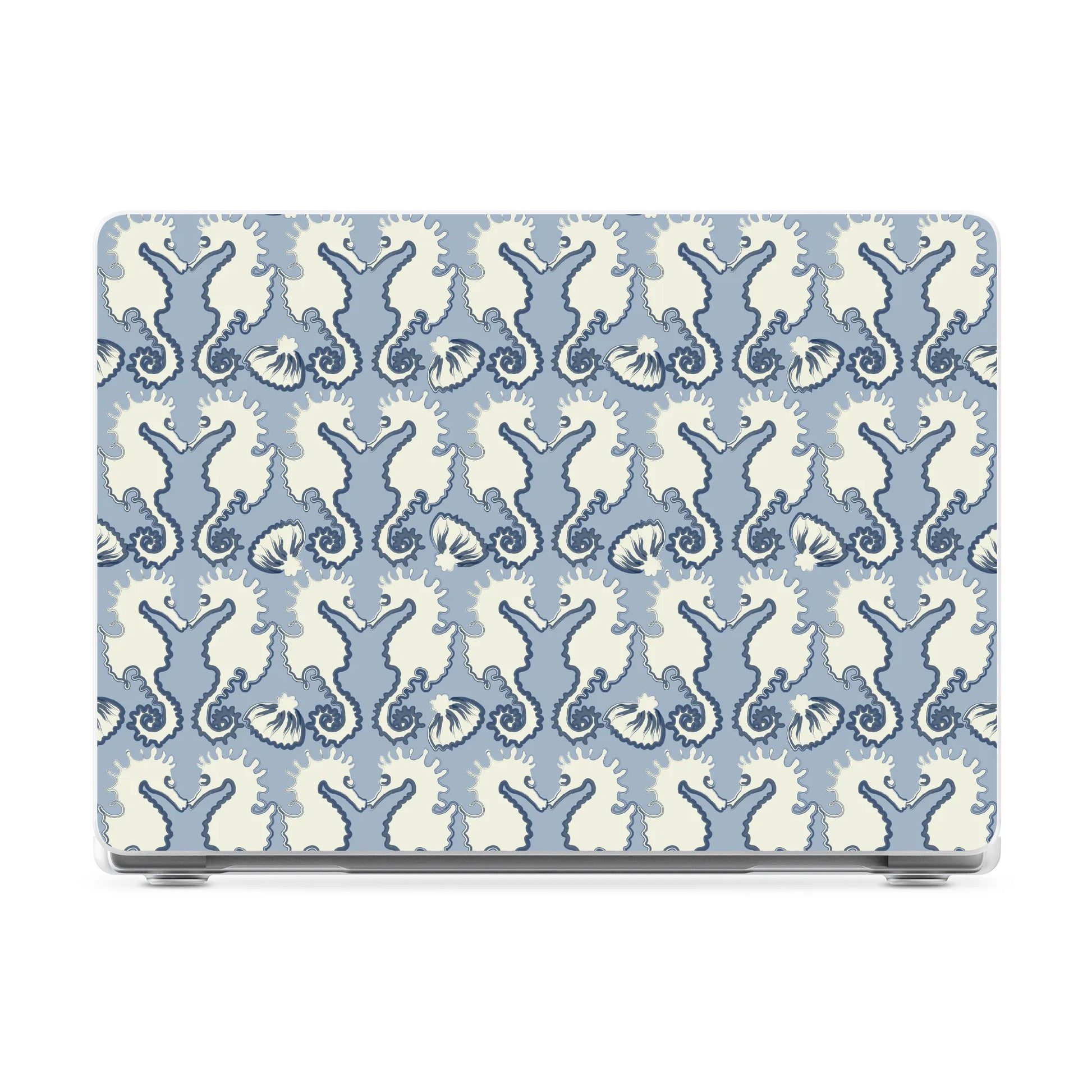 Seahorse Drift | Coastal Blues Laptop Shell - 16" MacBook Pro