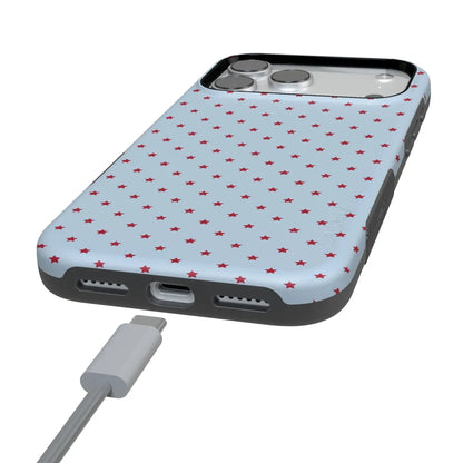 Tiny Stars | Red & Blue Case