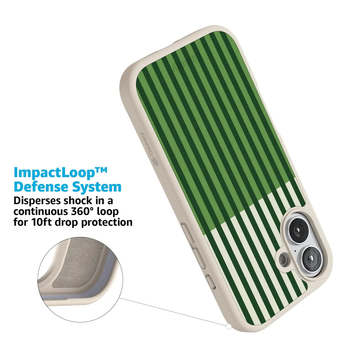 Fairway Stripes | Clubhouse Case