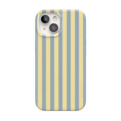 Coastline Stripes | Blue & Yellow Case - iPhone 13