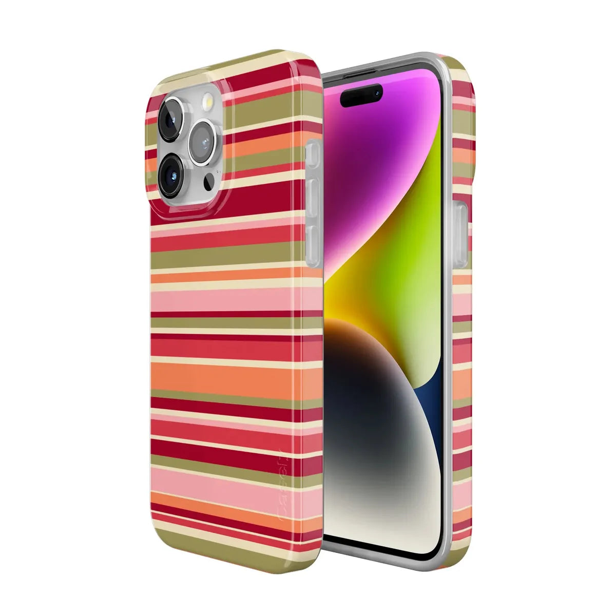 Citrus Stripes | Poolside Print Case