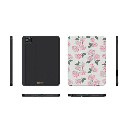 Nantucket Cottage | Pink Hydrangea iPad Case