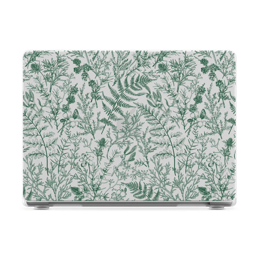 Sage Garden | Green Floral Laptop Shell - 16" MacBook Pro