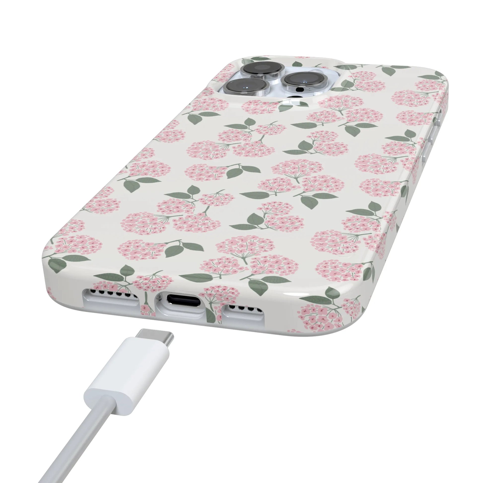 Nantucket Cottage | Pink Hydrangea Case