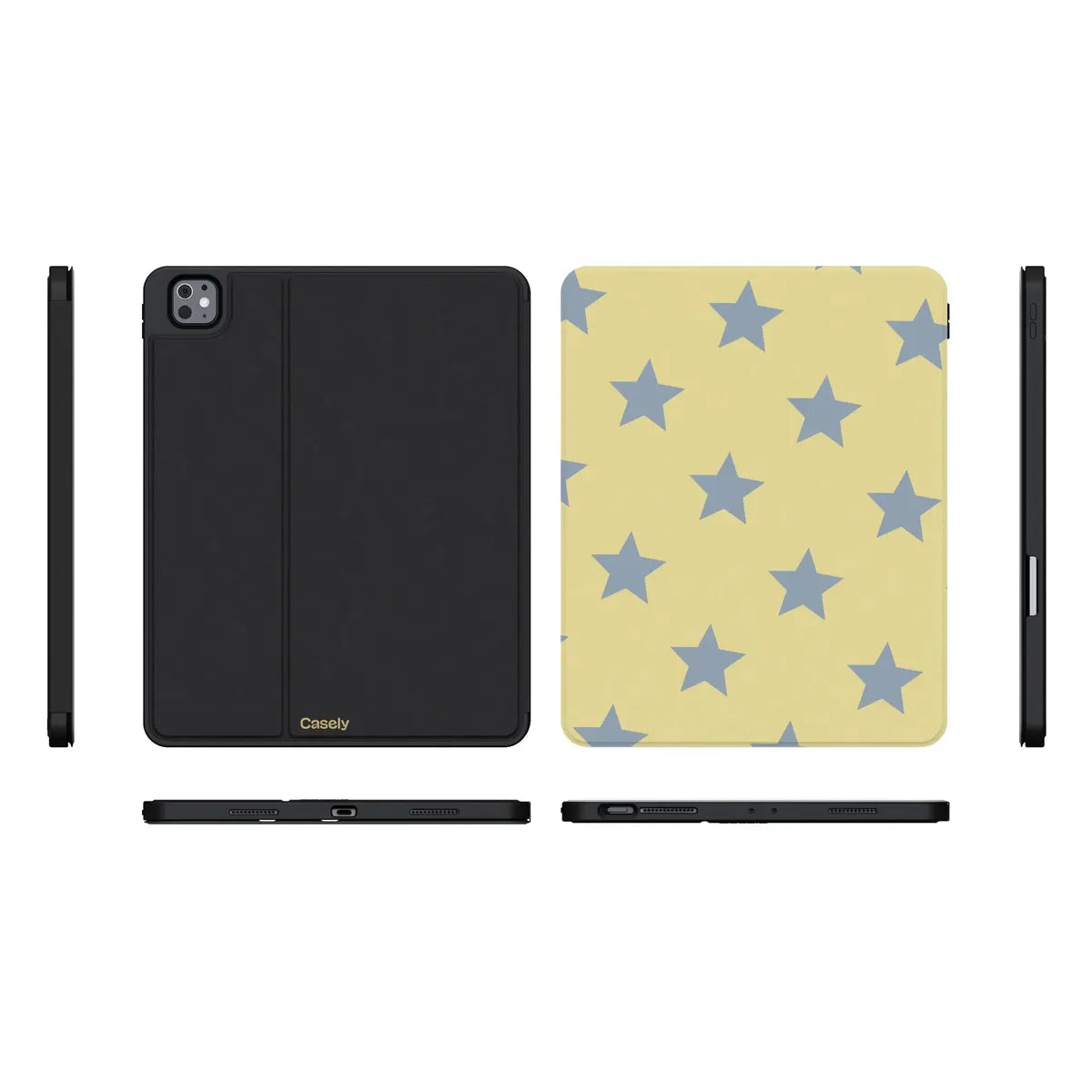 Shine Bright | Butter Yellow Stars iPad Case