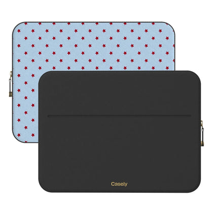 Tiny Stars | Red & Blue Laptop Case