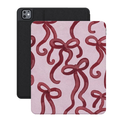 Love Me Knot | Mauve Bow iPad Case