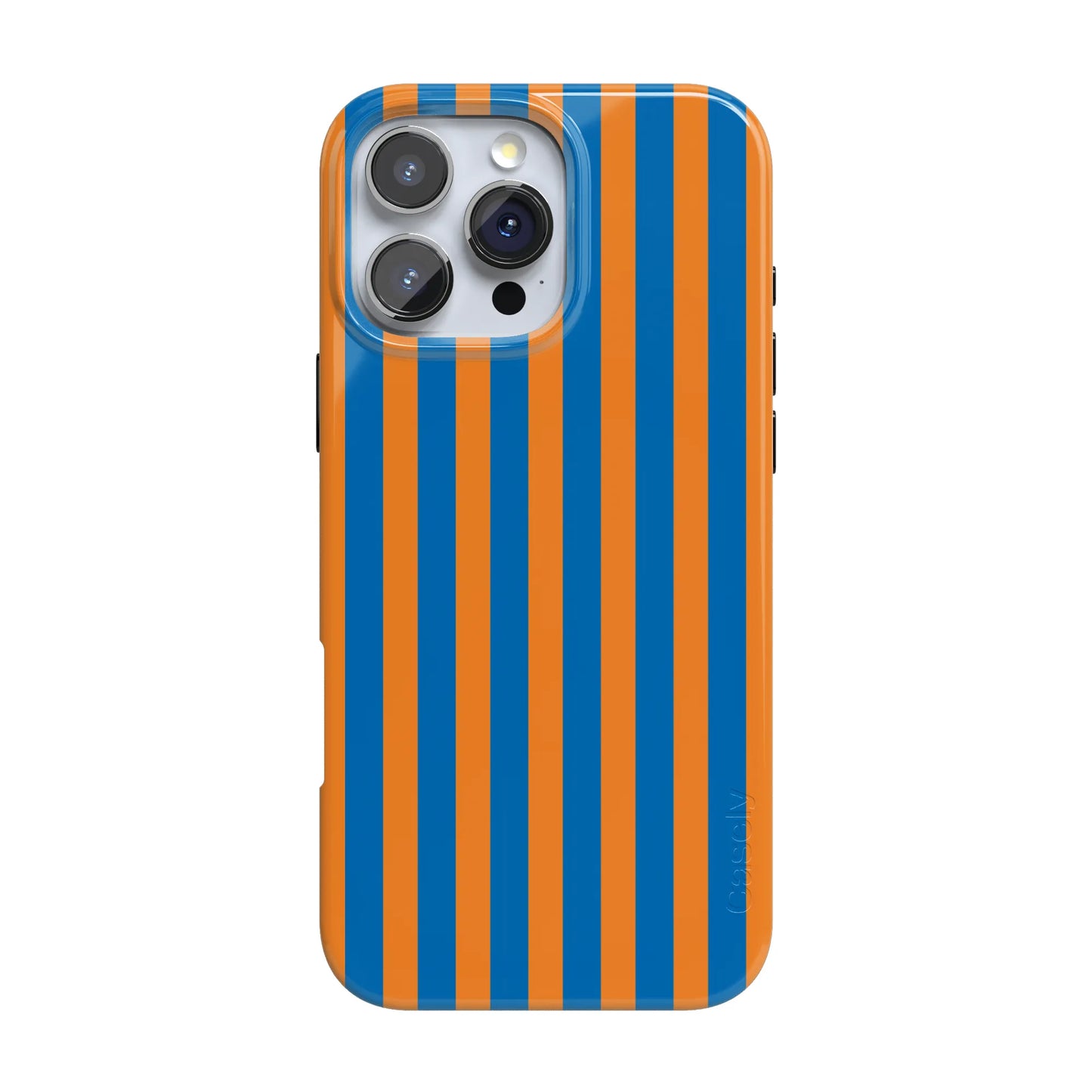 Go New York | Blue & Orange Stripes Case - iPhone 16 Pro