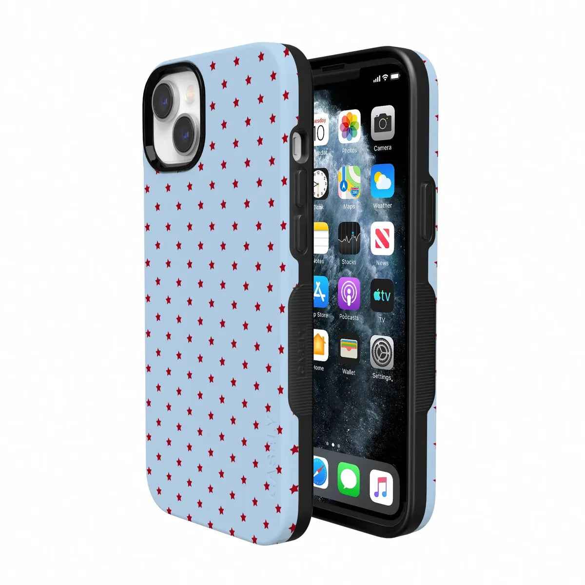 Tiny Stars | Red & Blue Case