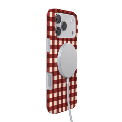 Checked Twice | Red Plaid Case