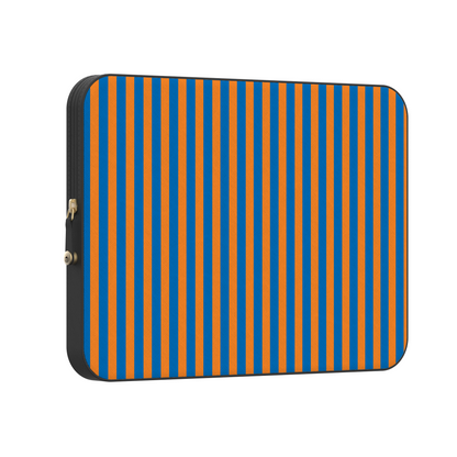 Go New York | Blue & Orange Stripes Laptop Case - 16" MacBook Pro