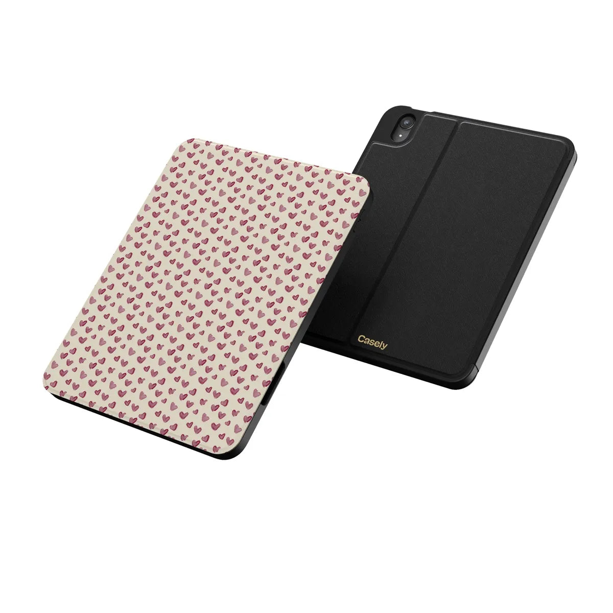 Lovebug | Mauve Hearts iPad Case