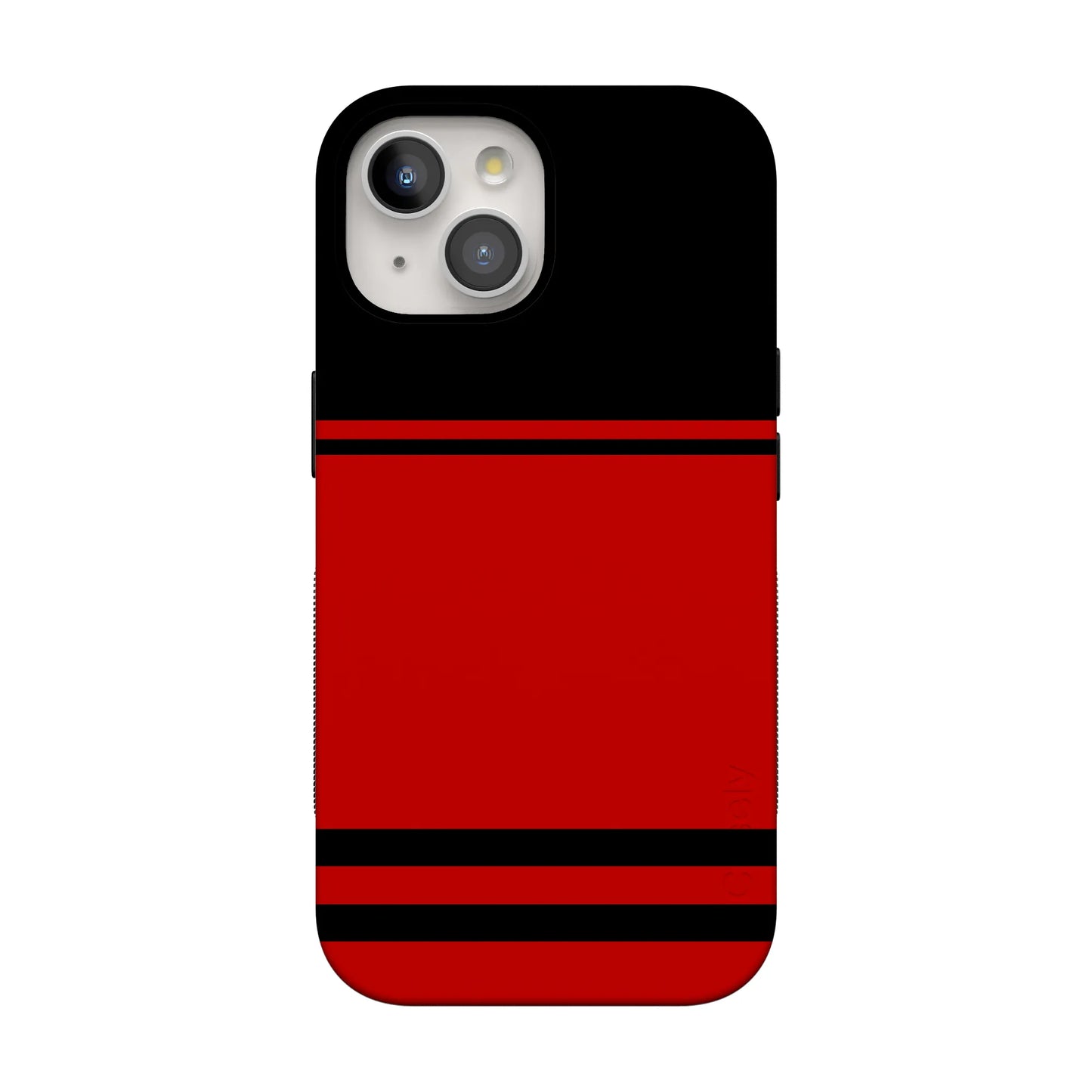 Go Canes | Black & Red Striped Case - iPhone 13