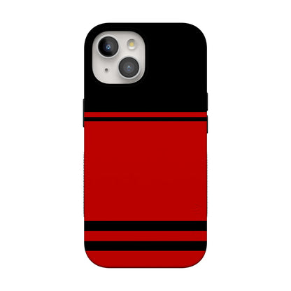 Go Canes | Black & Red Striped Case - iPhone 13