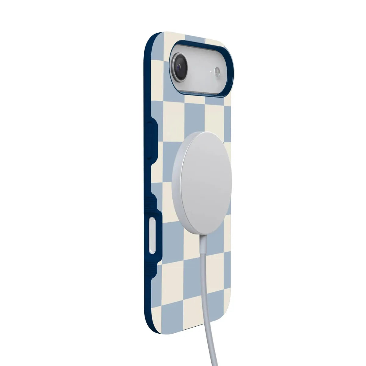Fit Check | Light Blue Checkerboard Case