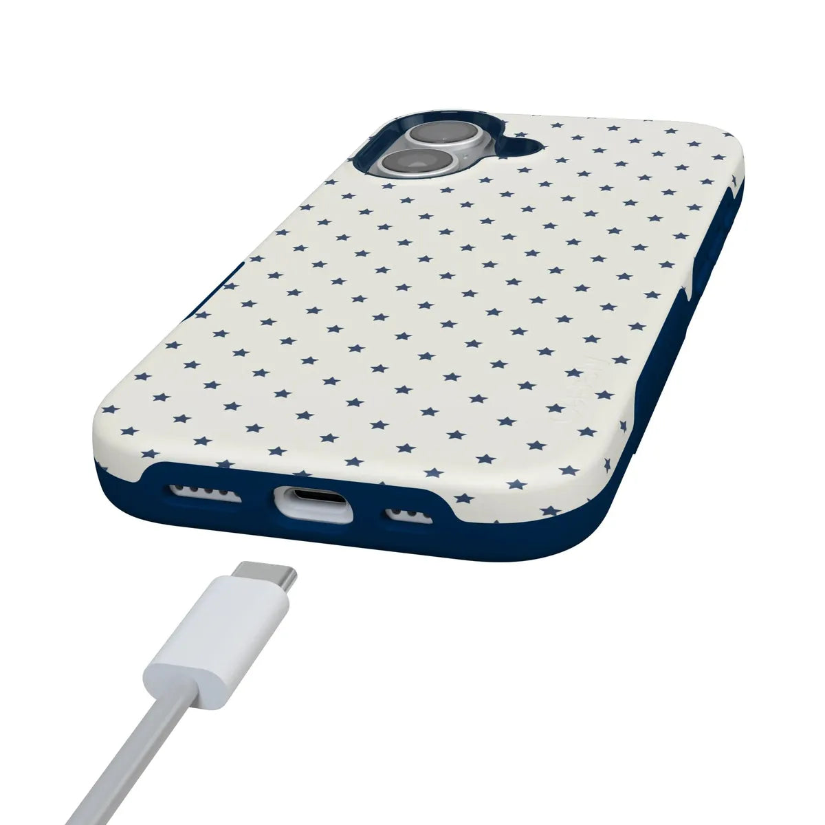 Tiny Stars | Blue & White Case