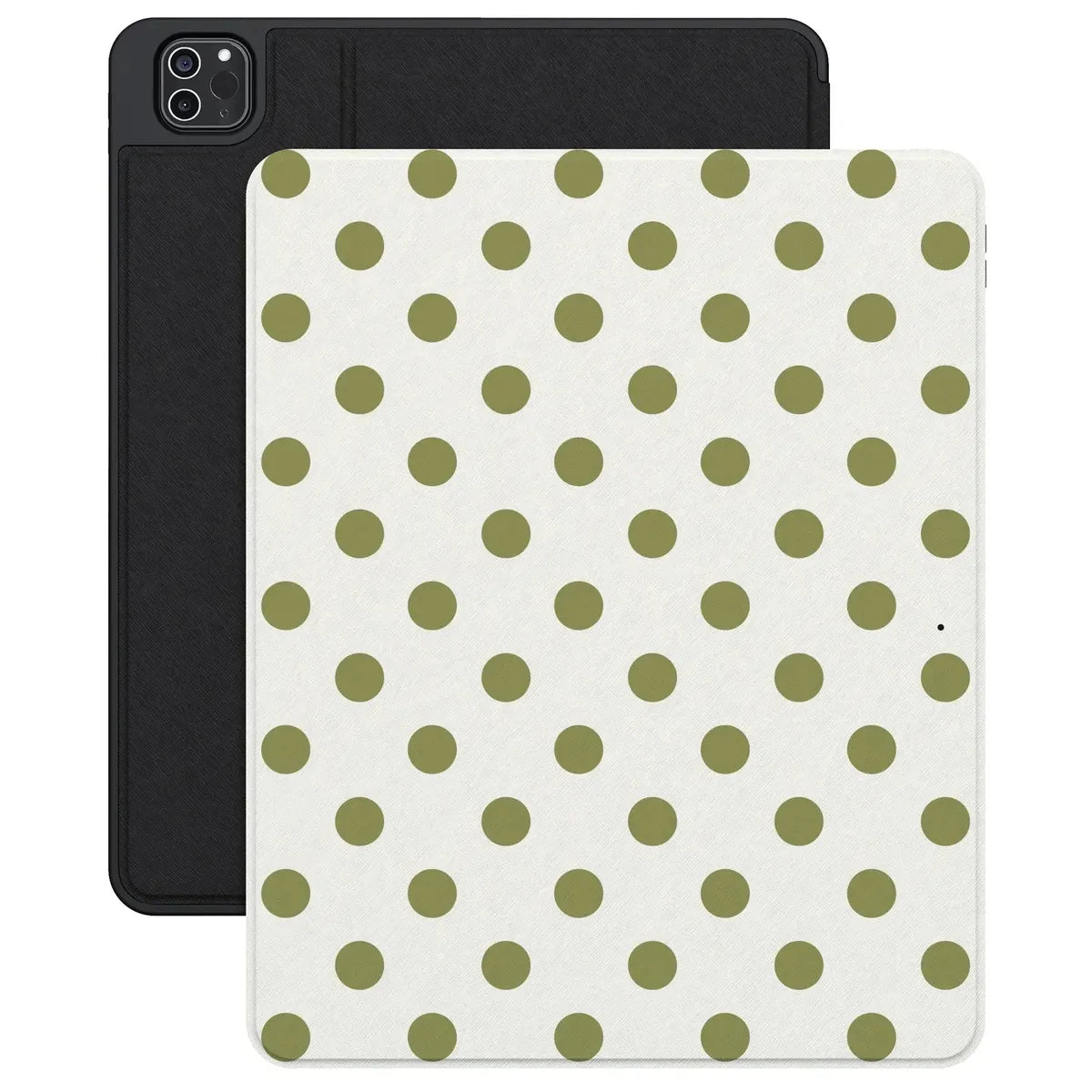Spotted in SoHo | Green Polka Dot iPad Case