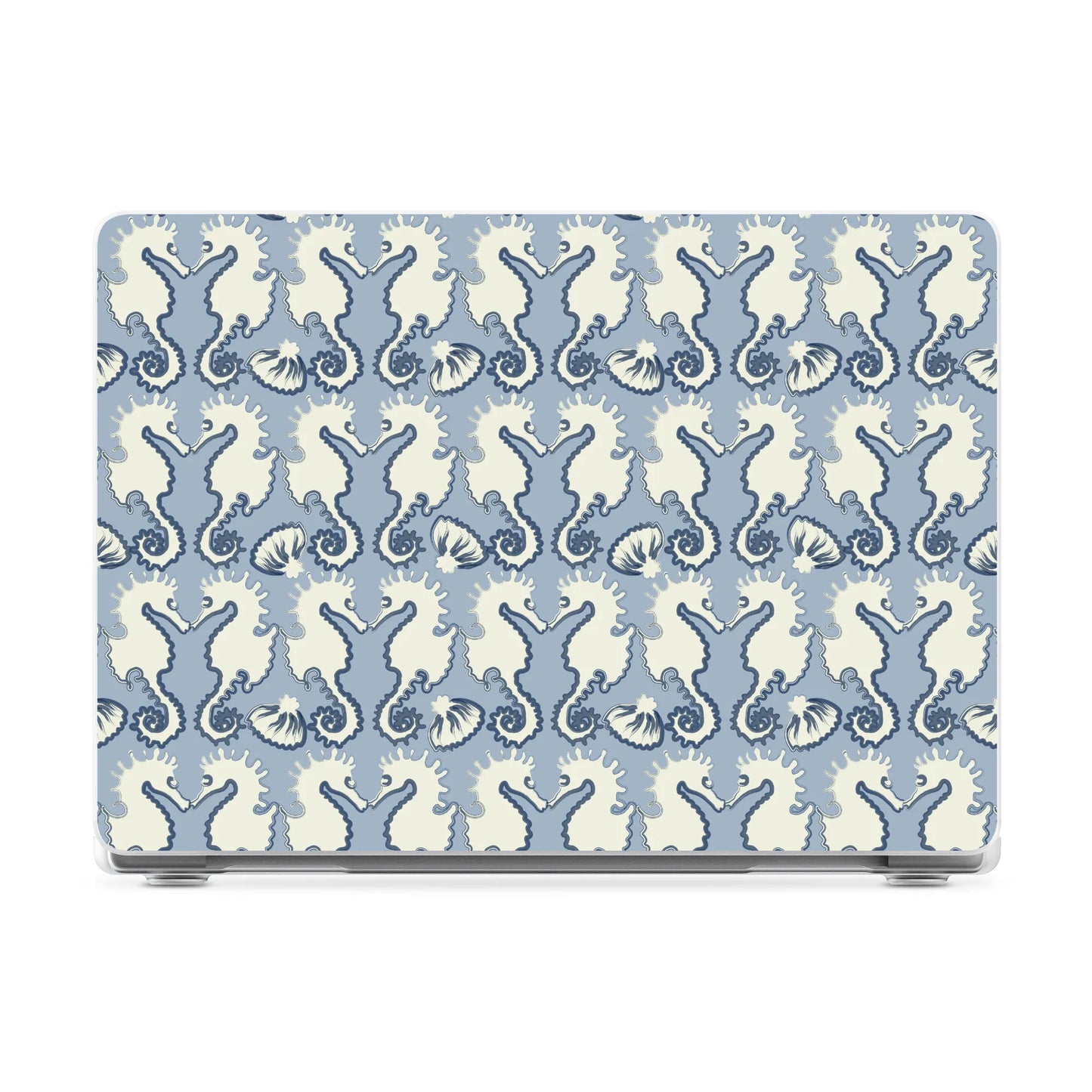 Seahorse Drift | Coastal Blues Laptop Shell - 13" MacBook Neo