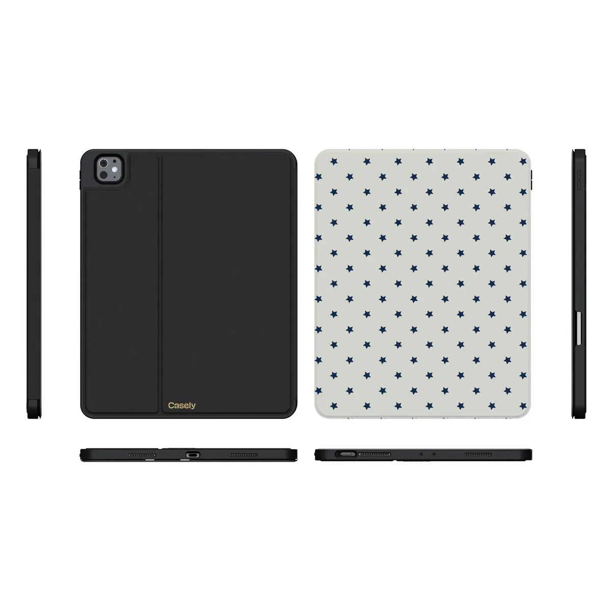 Tiny Stars | Blue & White iPad Case