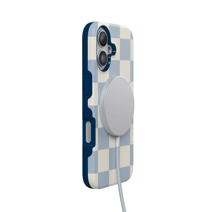 Fit Check | Light Blue Checkerboard Case