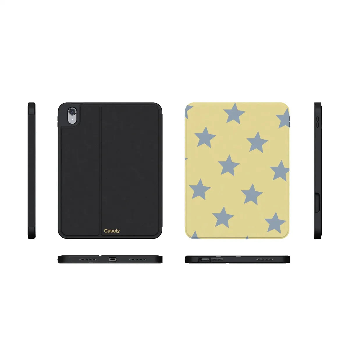 Shine Bright | Butter Yellow Stars iPad Case
