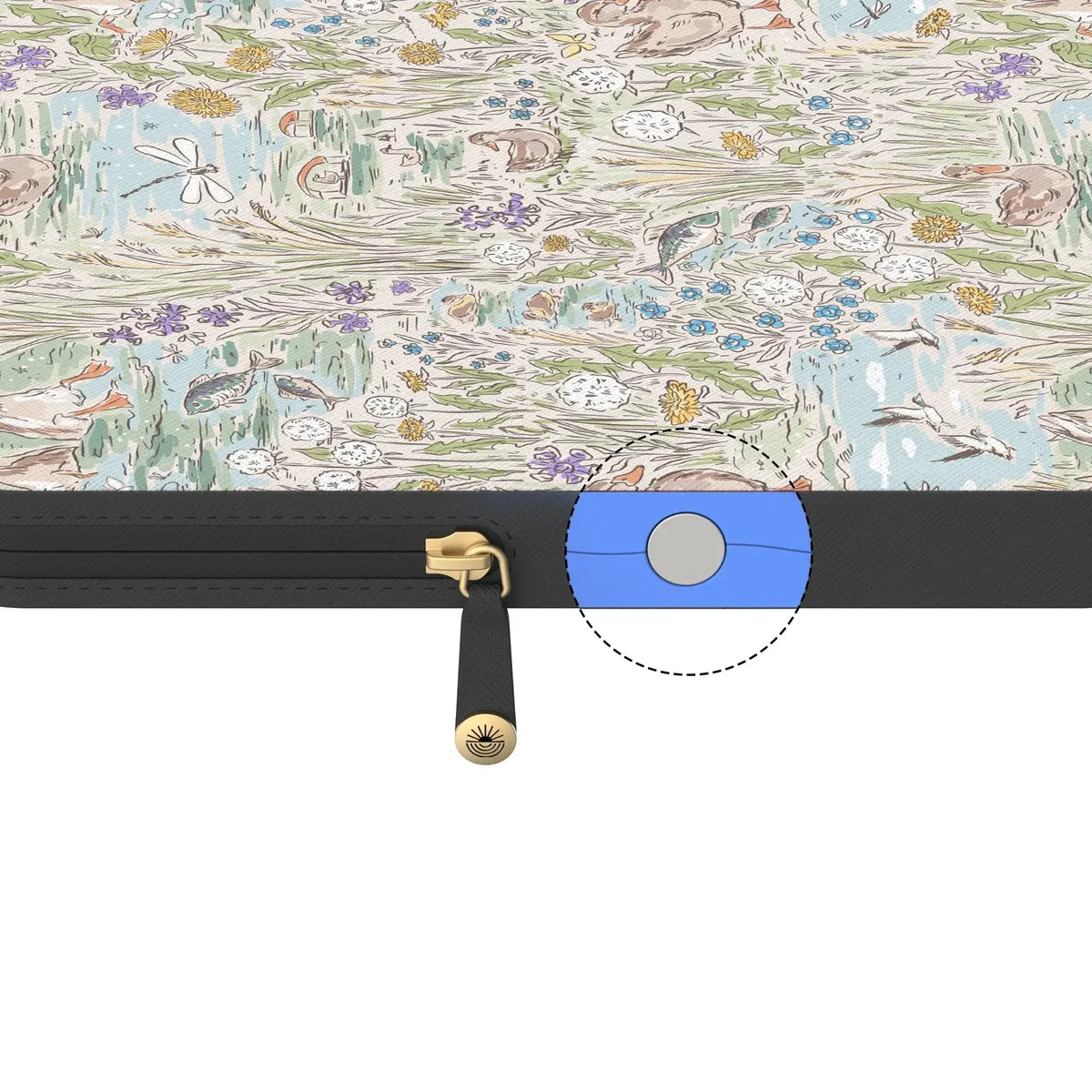 The Waddle Path | Duck Pond Laptop Case