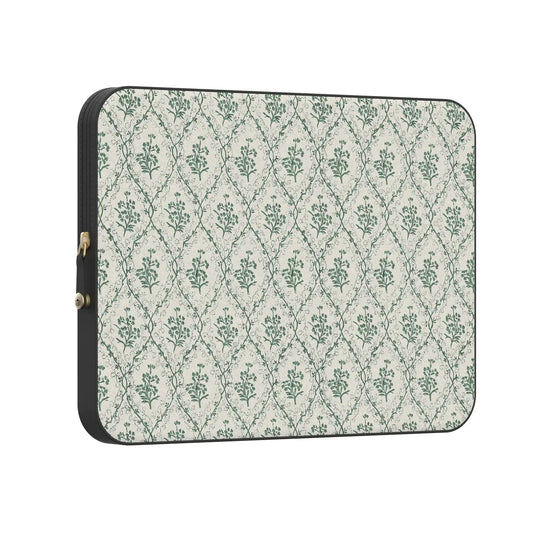Sage Tapestry | Floral Vines Laptop Case