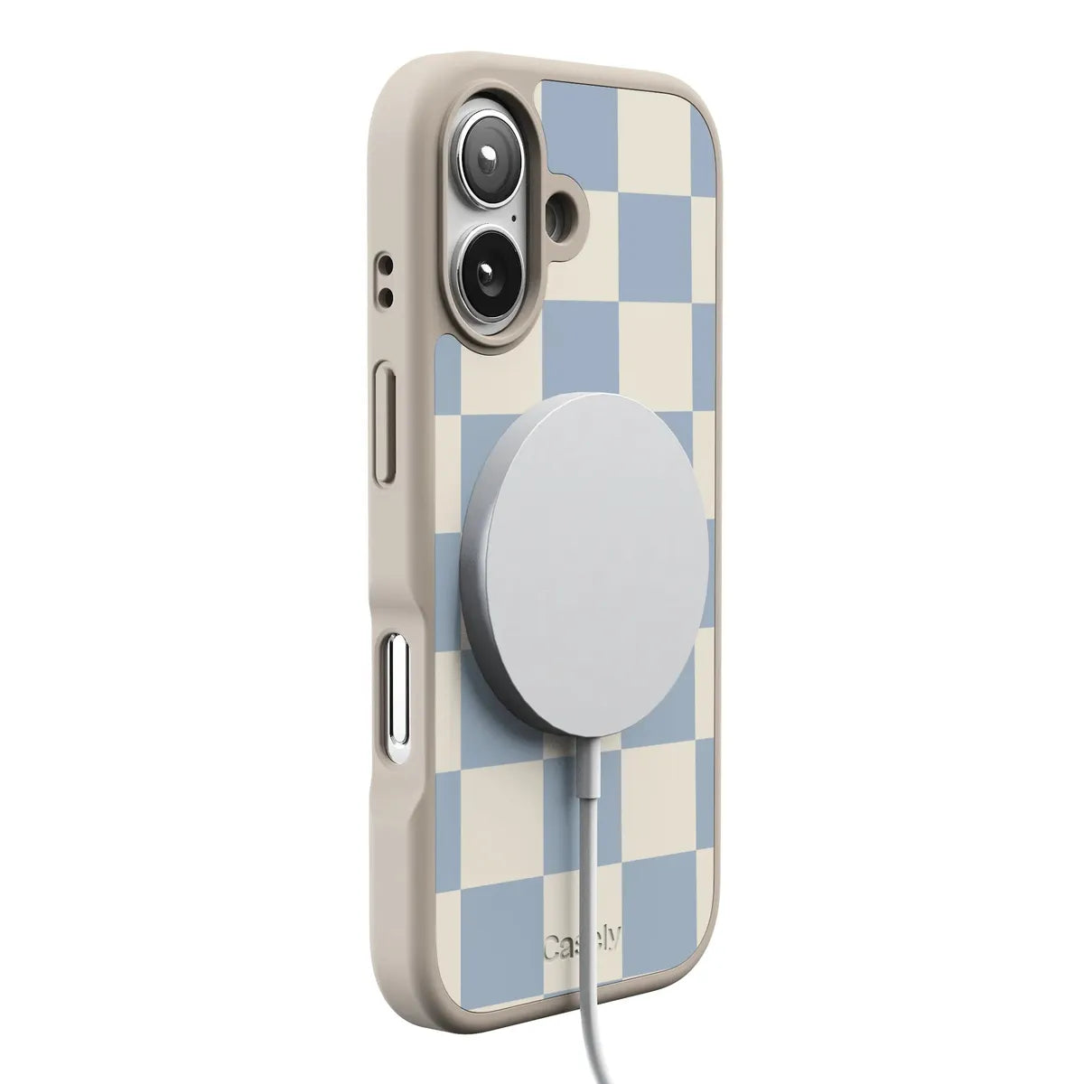 Fit Check | Light Blue Checkerboard Case