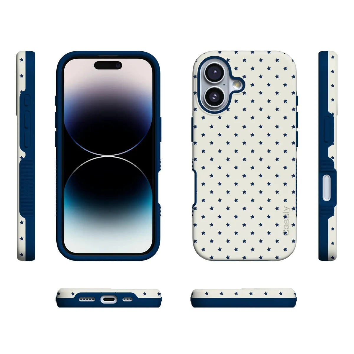 Tiny Stars | Blue & White Case