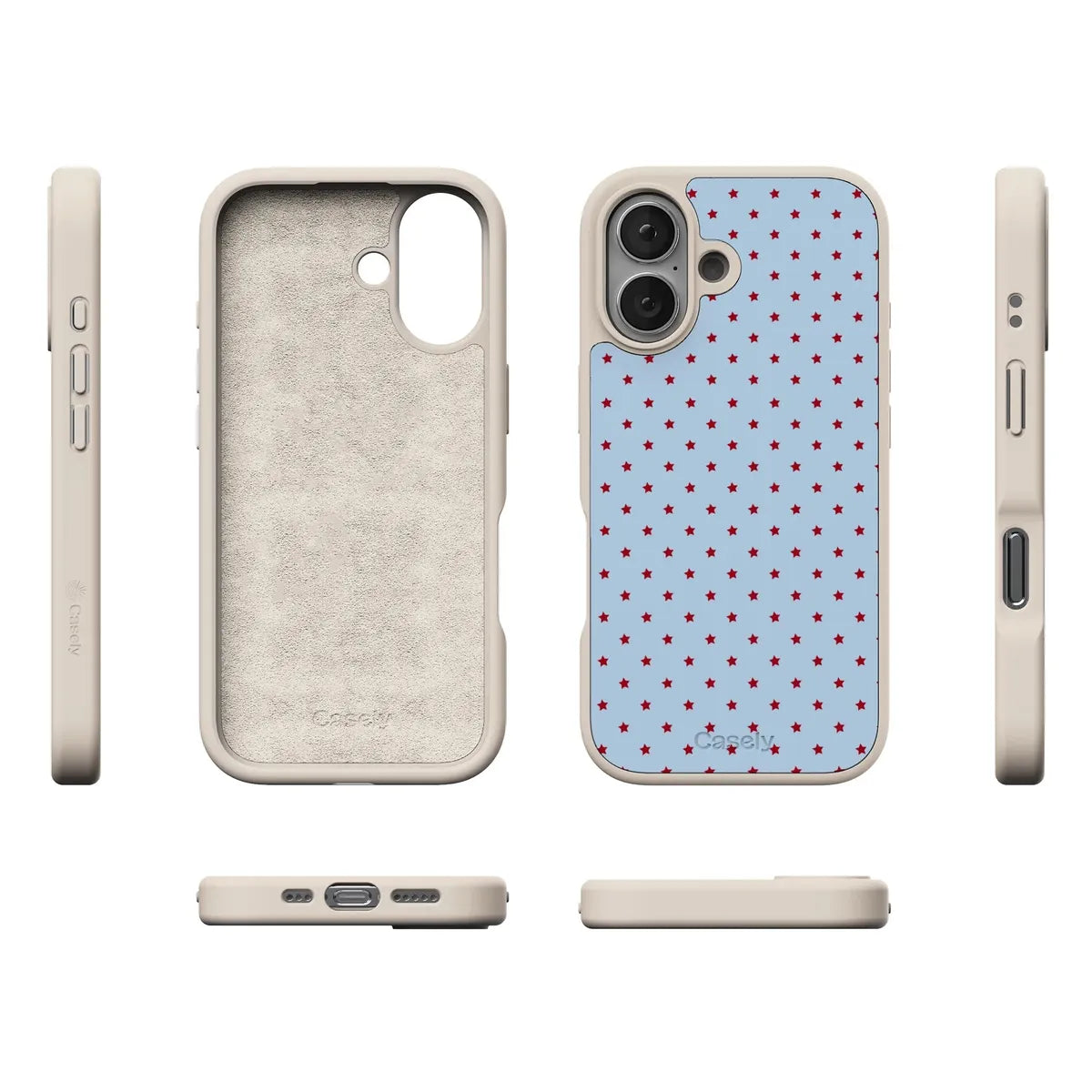 Tiny Stars | Red & Blue Case