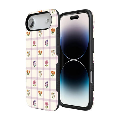 Meadow Check | Floral Gingham Case