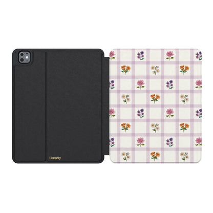 Meadow Check | Floral Gingham iPad Case