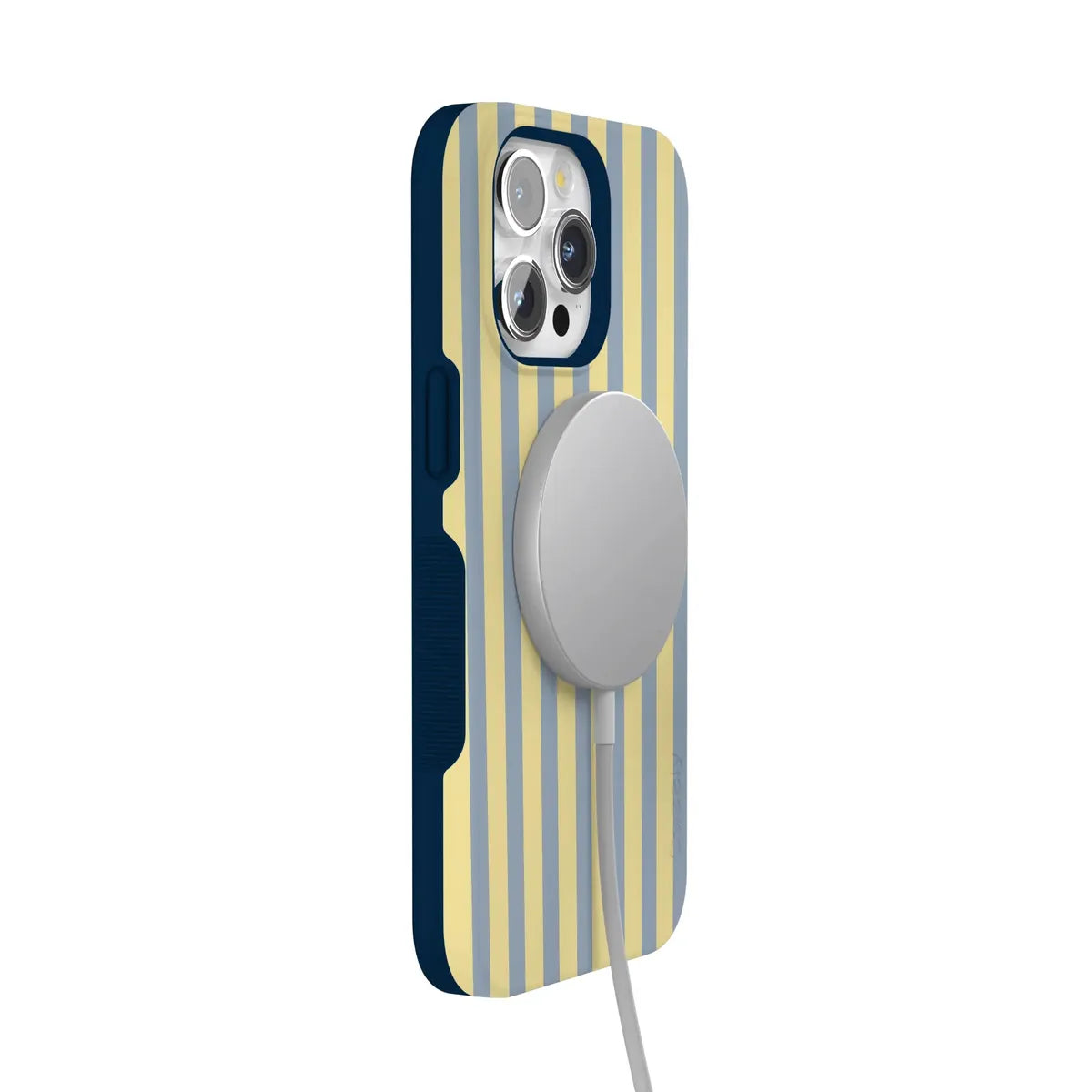 Coastline Stripes | Blue & Yellow Case