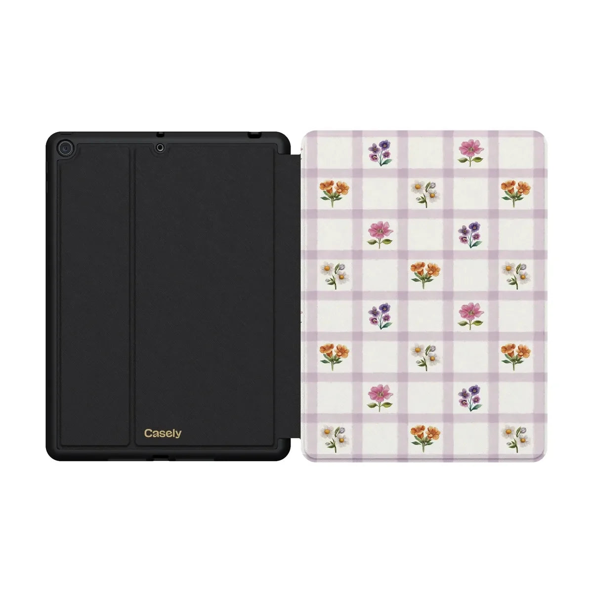 Meadow Check | Floral Gingham iPad Case