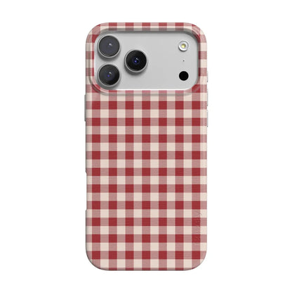 Sweet Jam | Red Gingham Case - iPhone 17 Pro