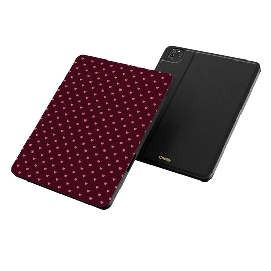 Heart Noir | Tiny Hearts iPad Case