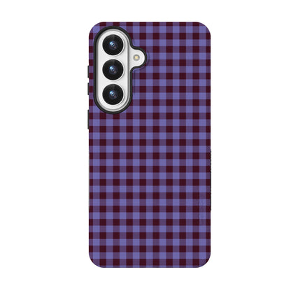 Sweet Jam | Purple Gingham Case - Galaxy S26 Plus